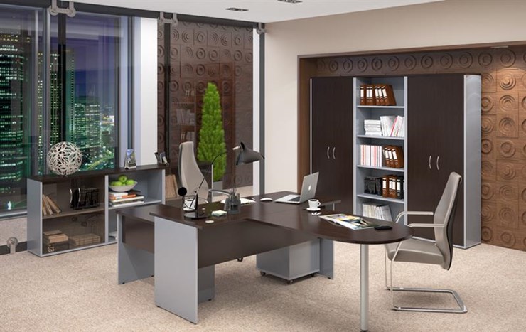 Комплект офисной мебели IMAGO четыре рабочих места, стол для переговоров в Великом Новгороде - изображение 3